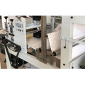 Curtain fabric pleating machine